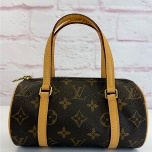 Louis Vuitton Mini Papillon 19 Monogram Top Handle